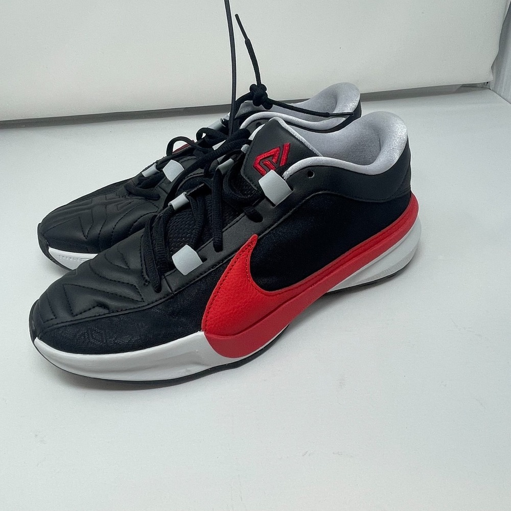 Nike Giannis Freak 5 Basketball Shoes - DX4985-004, Black/University Red - 9.5